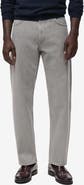 MANGO Moby Straight Fit Cotton Jeans