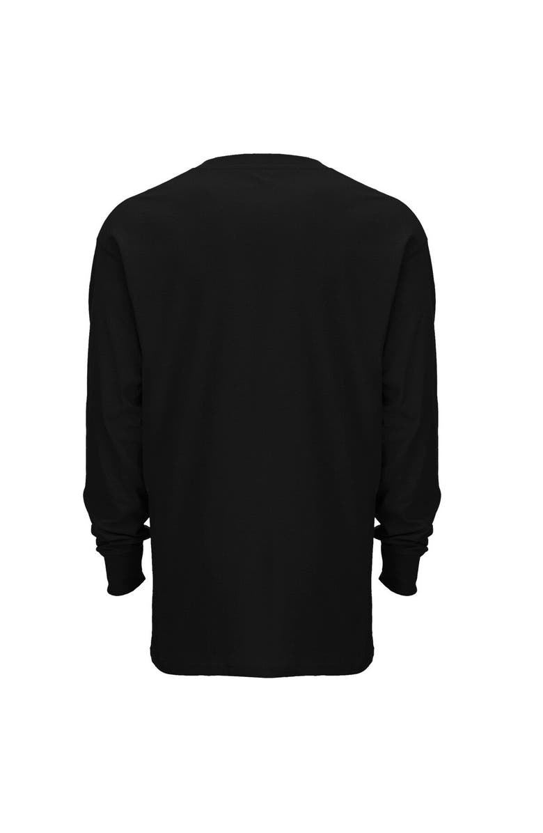 CHECKERED FLAG Men's Checkered Flag Black Legacy Motor Club Team Long Sleeve T-Shirt, Alternate, color, 