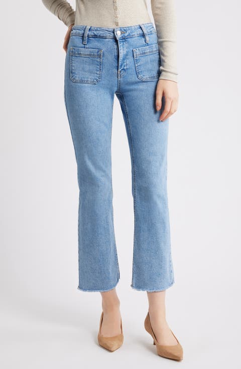 Le Slim Palazzo Jeans