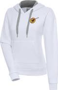 ANTIGUA Women's Antigua  White San Diego Padres Cooperstown Victory Pullover Hoodie