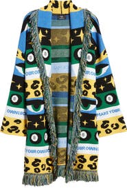 Dressed in Lala Make Your Own Luck Luxe Fringe Cardigan