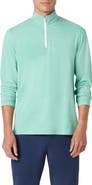 Bugatchi Quarter Zip Performance Pullover