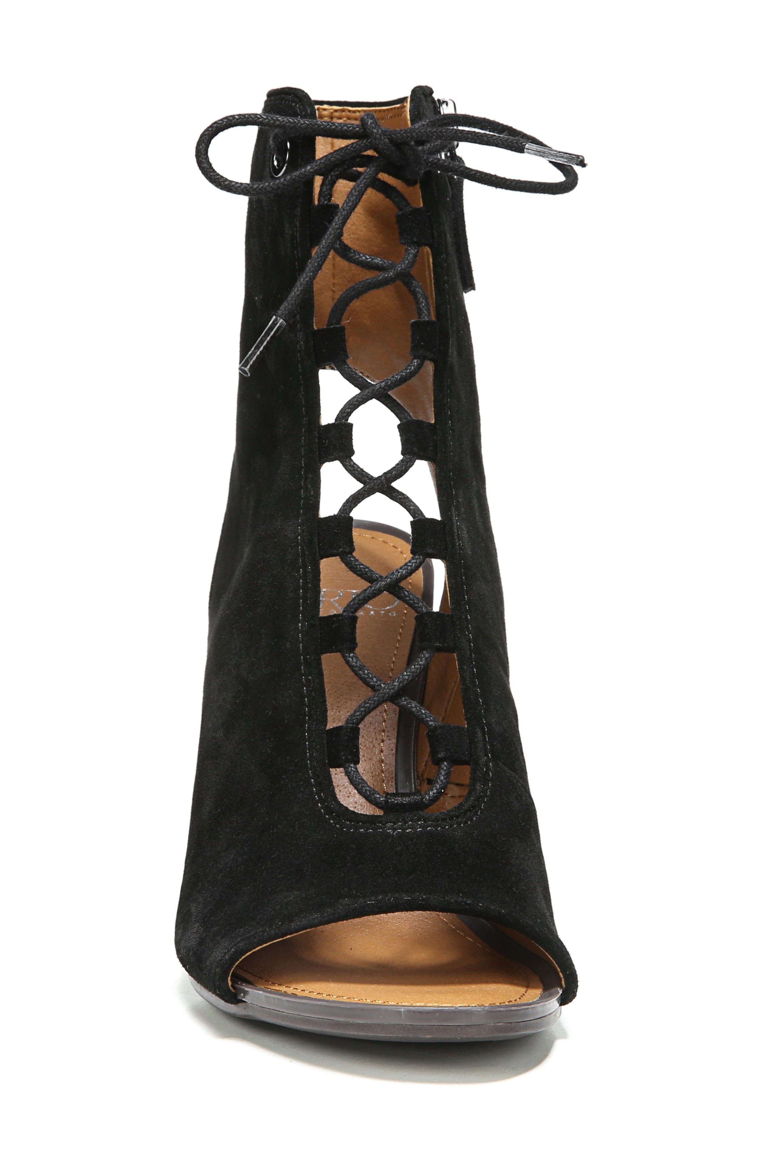 SARTO by Franco Sarto Steffie Peep Toe Bootie, Alternate, color, 