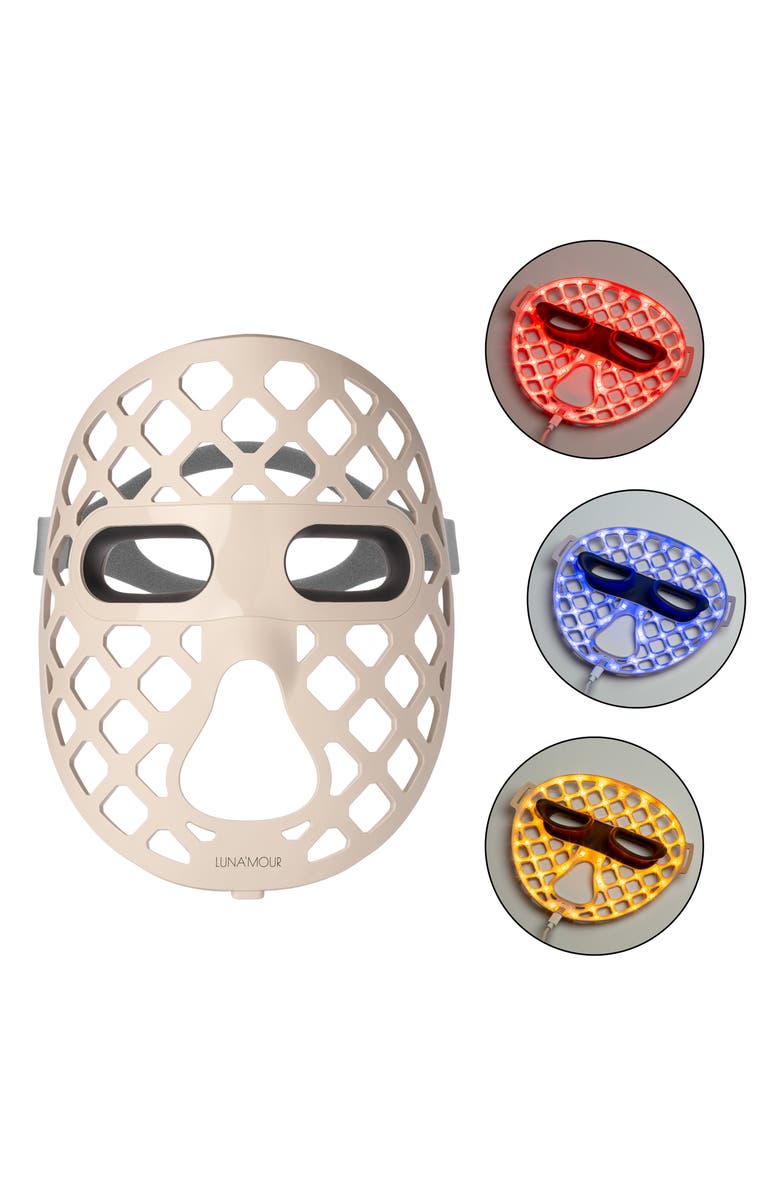 LUNA’MOUR <p>Advanced LED & Infrared Face Mask</p>, Alternate, color,