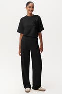 Exquise Shayna K Pants Wide Leg Knit Trousers
