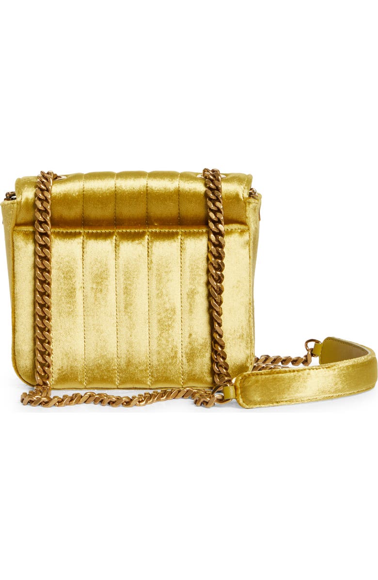 Saint Laurent Small Vicky Velvet Crossbody Bag, Alternate, color,