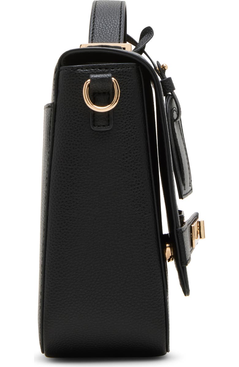 Anne Klein Belted Flap Top Handle Crossbody Bag, Alternate, color,