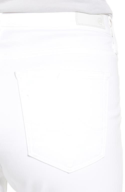 Shop Ag 'the Prima' Cigarette Leg Skinny Jeans In White
