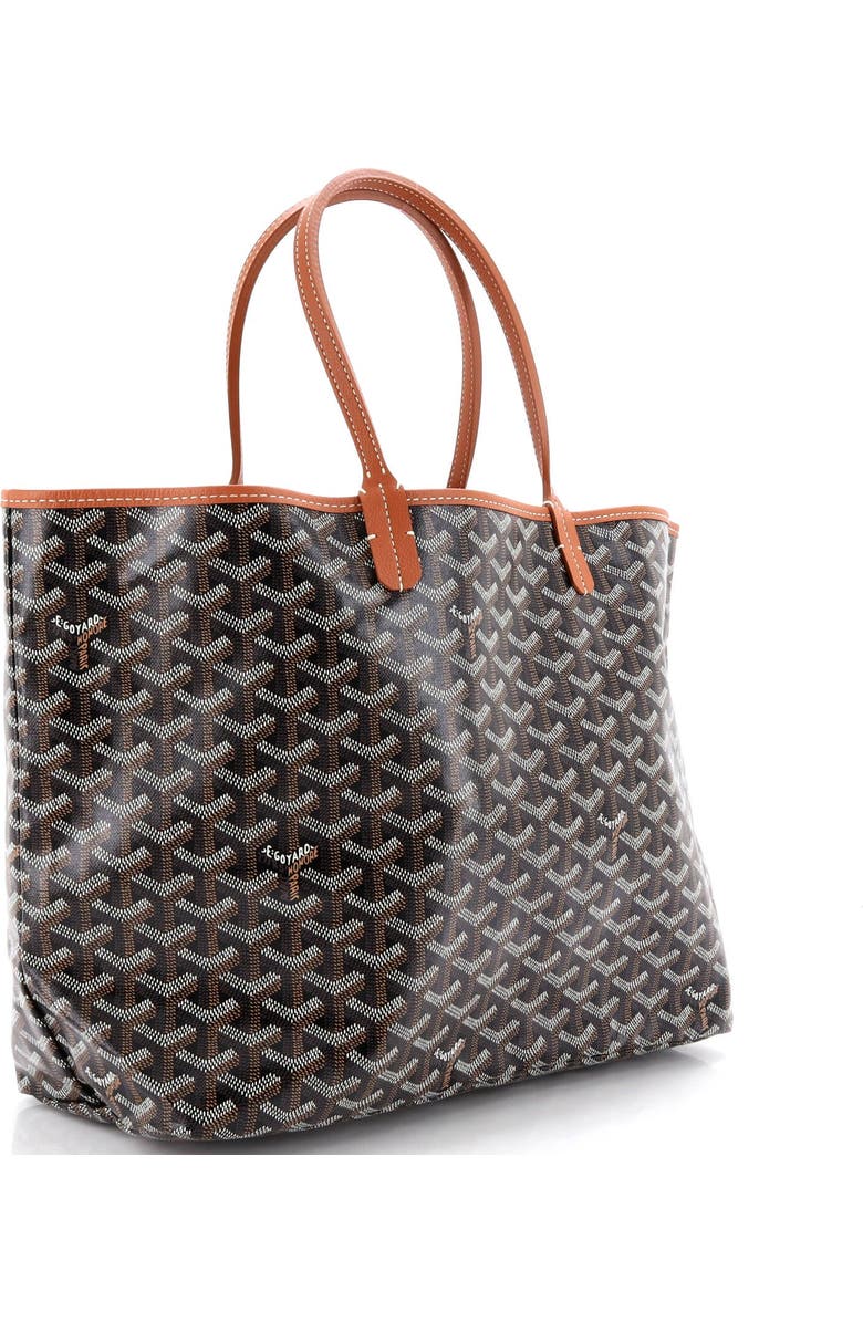 Pre-Owned Goyard Saint Louis Tote Coated Canvas PM, Alternate, color, Black