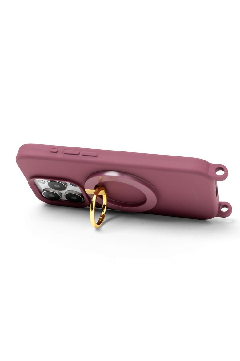 Magnetic Phone Ring Holder, Alternate, color, Burgundy