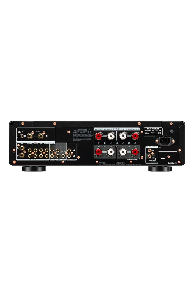 MODEL 50 Pure Analog Stereo Integrated Amplifier, Alternate, color, Black