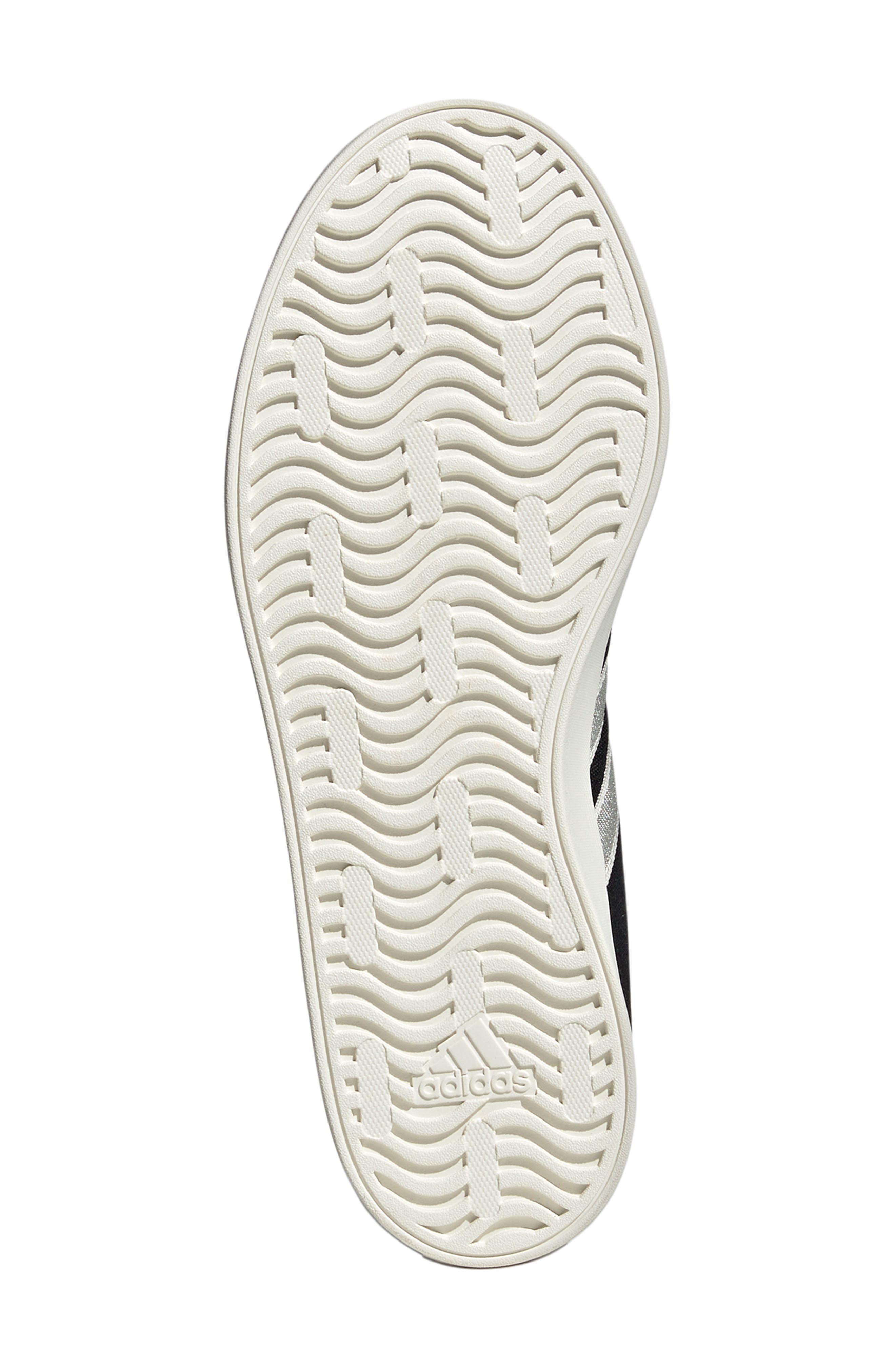 adidas VL Court 3.0 Sneaker, Alternate, color, Black/ Off White/ Clear Sky