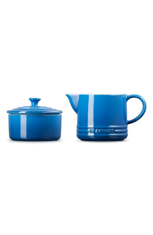 Le Creuset Stoneware Cream & Sugar Set In Marseille