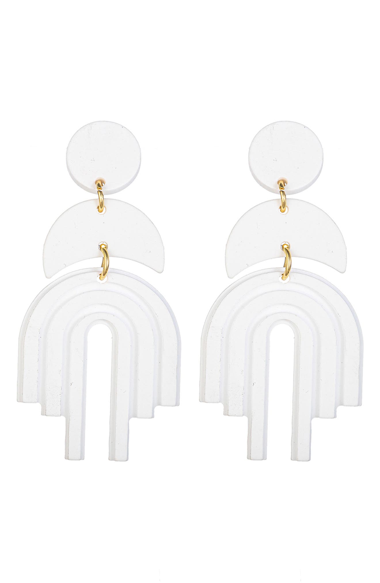 EYE CANDY LOS ANGELES Giulia Chandelier Drop Earrings