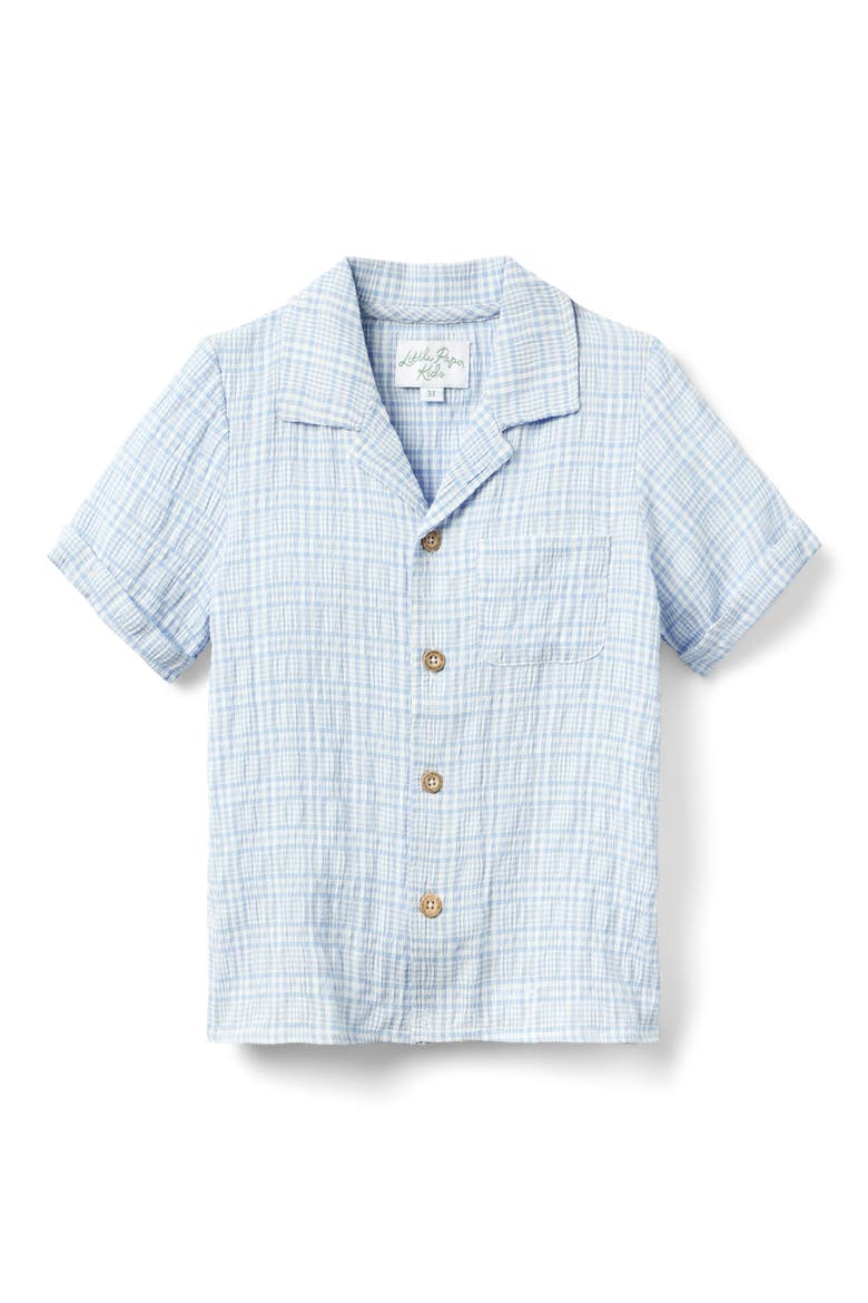 Graham Button Down Shirt, Main, color, Seaside Picnic