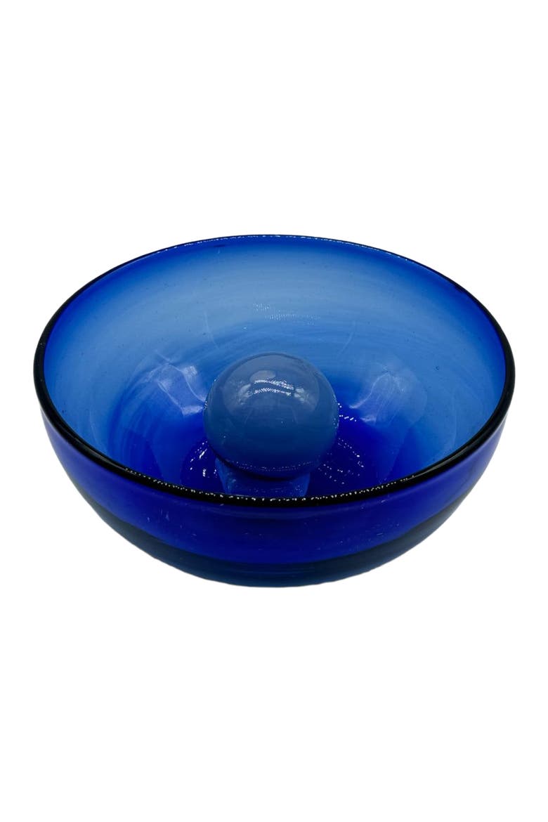 Avalos Bowl by Meso, Alternate, color, Blue
