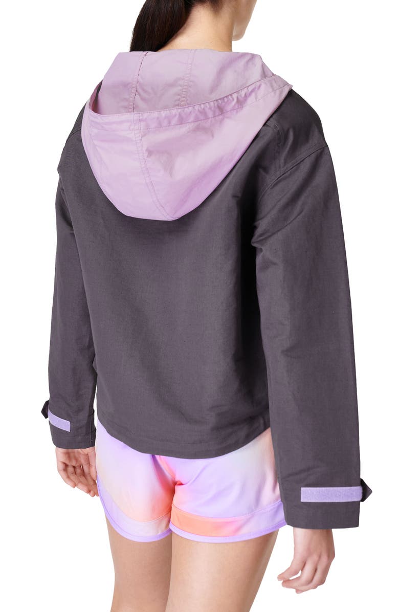 Sweaty Betty Nomad Colorblock Hooded Pullover Jacket, Alternate, color, 