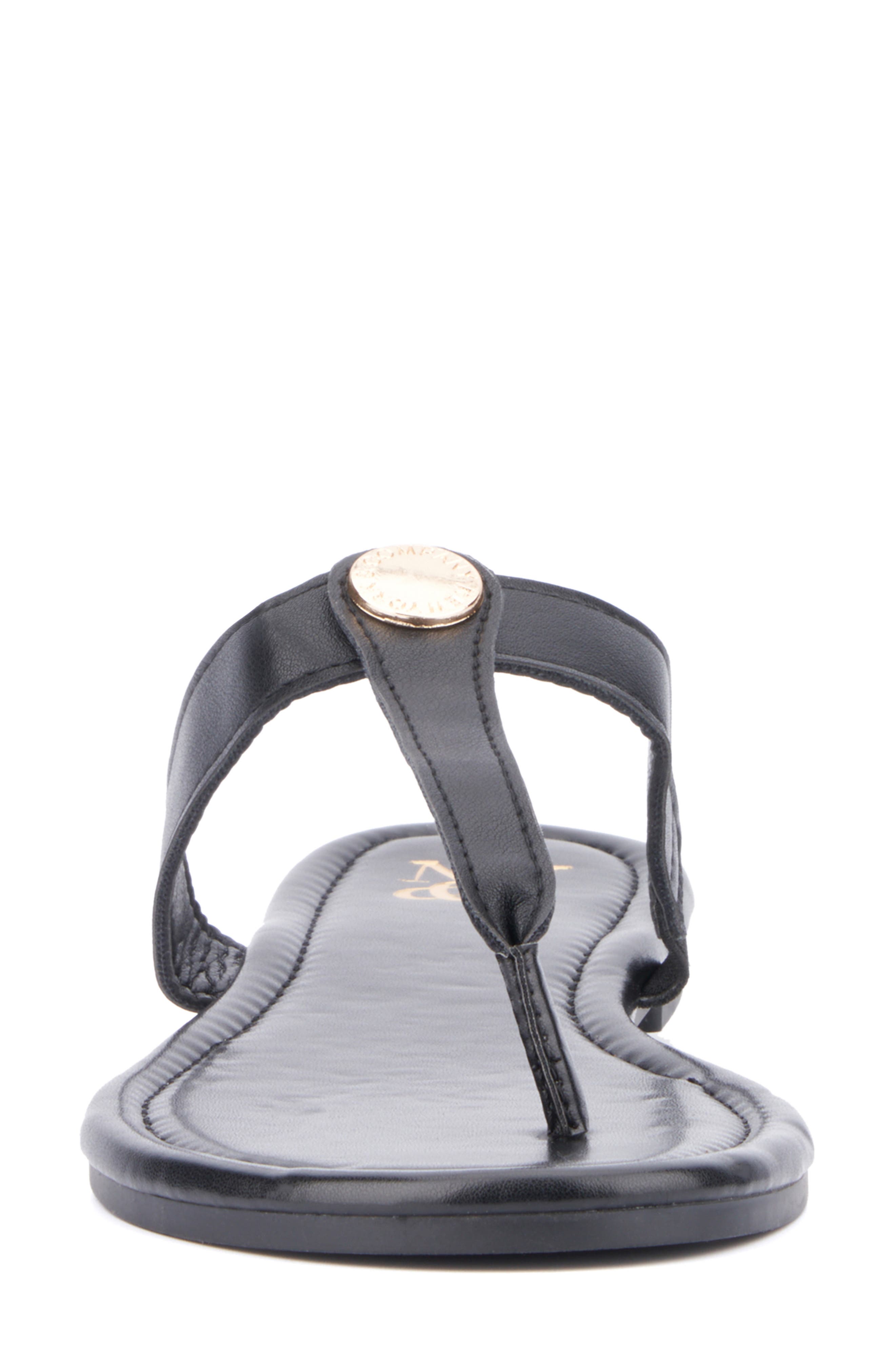 NEW YORK AND COMPANY Adonia T-Strap Sandal, Alternate, color, 