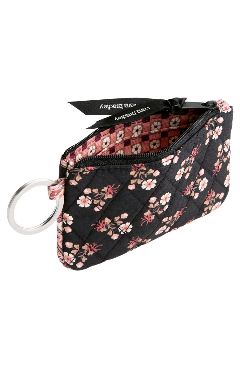 VERA BRADLEY Zip ID Pouch with Breakaway Lanyard, Alternate, color, Melissa Ditsy