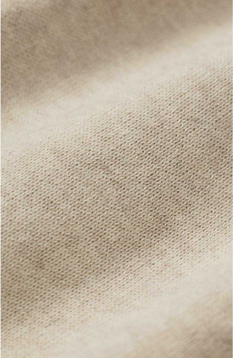 Pact Organic Cotton Classic Fine Knit Relaxed Sweater, Alternate, color, Sandshell Heather