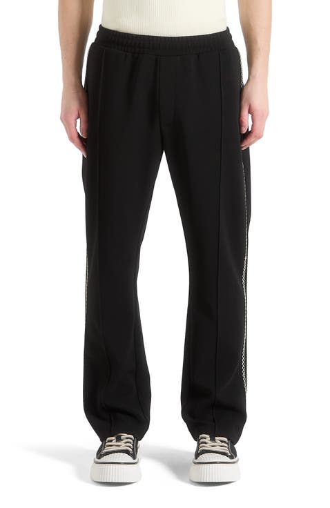 Gael Contrast Whipstitch Relaxed Track Pants