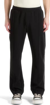 Manière De Voir Gael Contrast Whipstitch Relaxed Track Pants