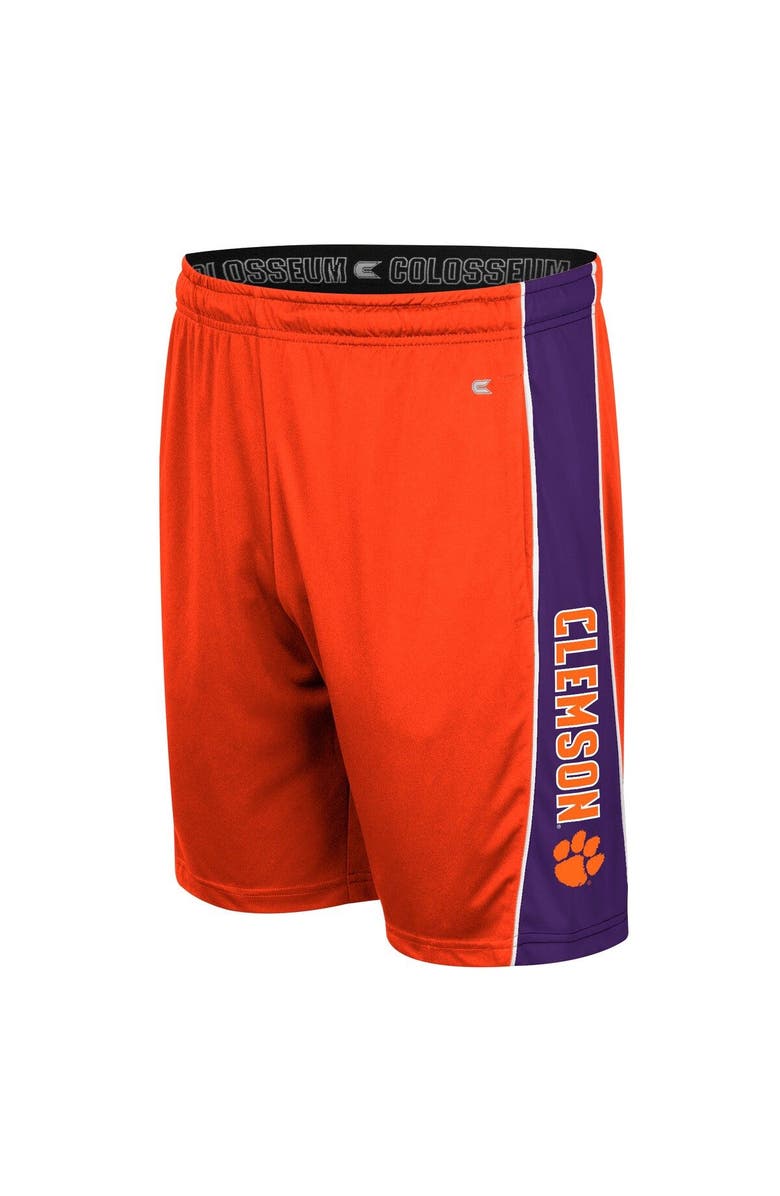 COLOSSEUM Men's Colosseum Orange Clemson Tigers Panel Shorts, Alternate, color, Orange