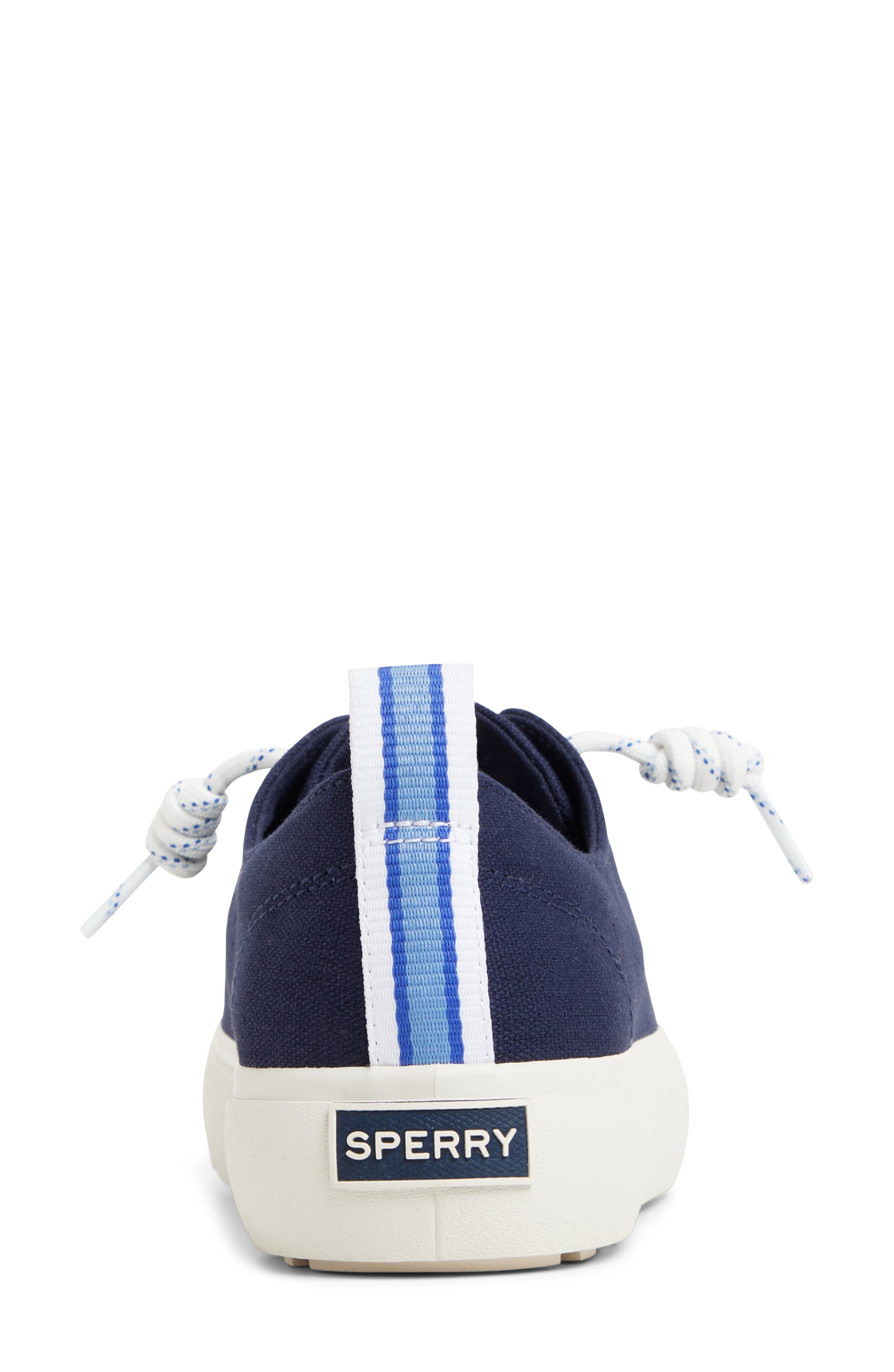 Sperry Cove Lace-to-Toe Sneaker, Alternate, color, Navy