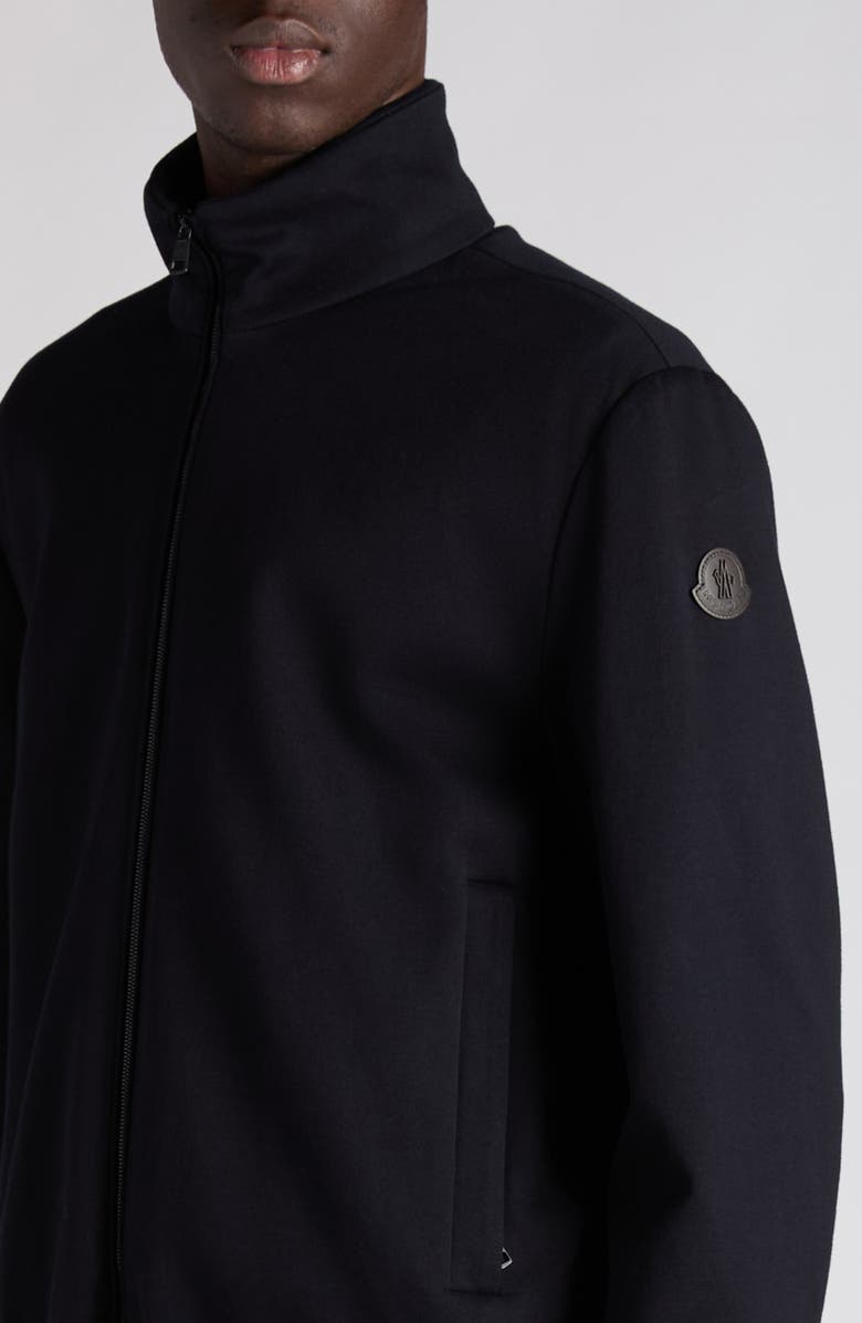 Moncler Simorre Cotton Blend Jacket, Alternate, color, Night Sky