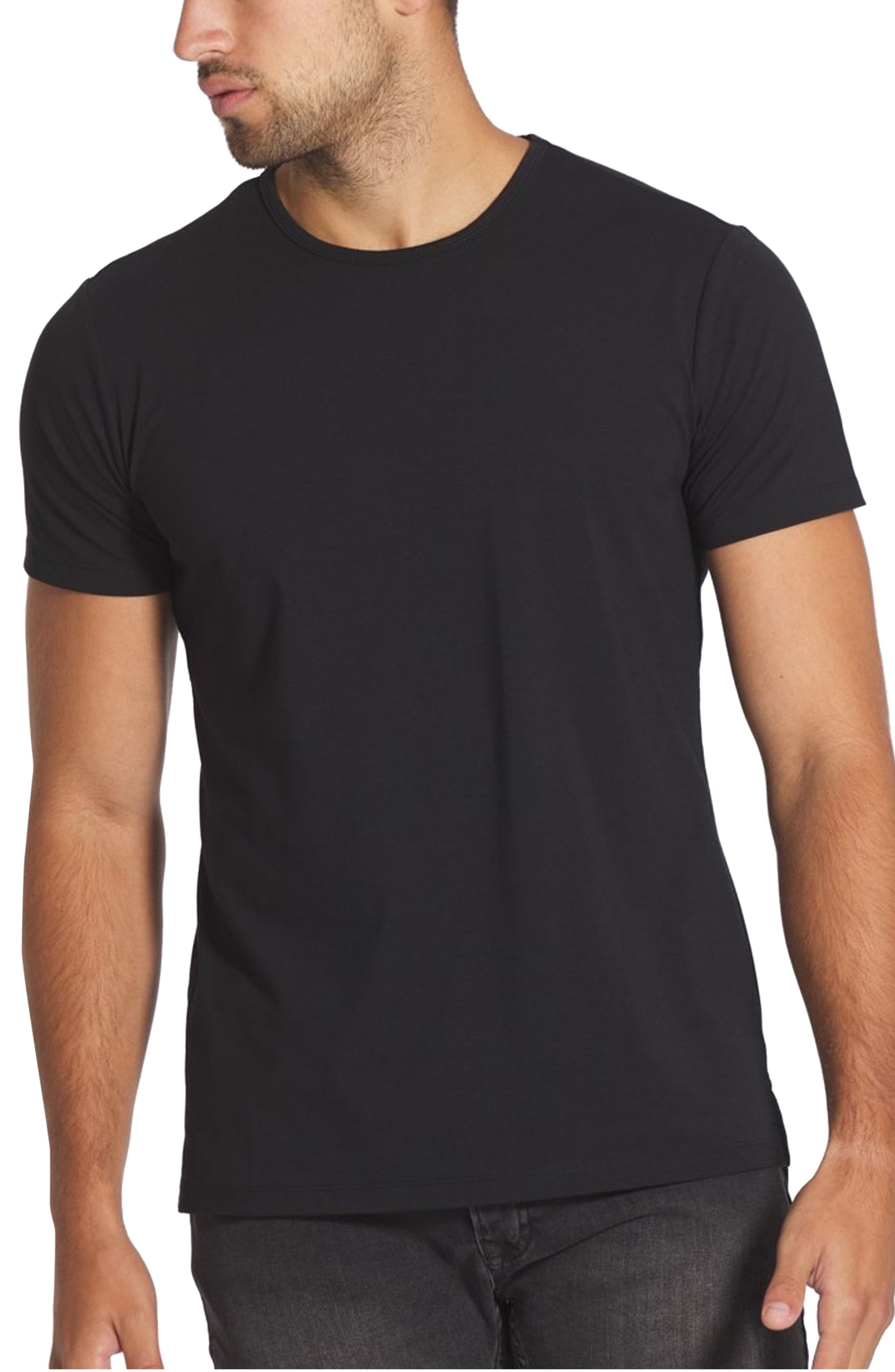 Cuts AO Curve Hem Cotton Blend T-Shirt | Nordstrom