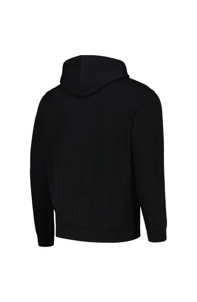 COLOSSEUM Men's Colosseum Black Harvard Crimson Sunrise Pullover Hoodie, Alternate, color, Black