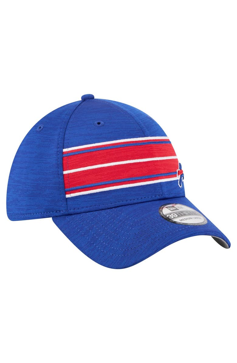 New Era Men's New Era Royal Buffalo Bills Stripes 39THIRTY Flex Hat, Alternate, color, Royal
