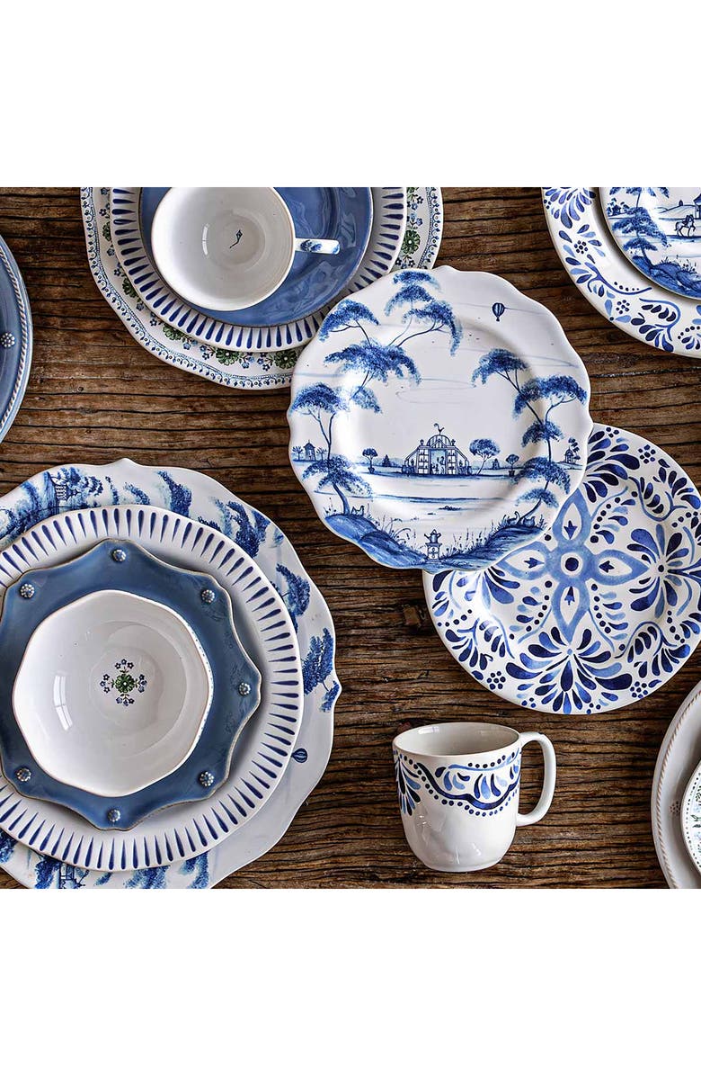 Juliska Wanderlust Collection - Iberian Journey Ceramic Coffee/Tea Cup, Alternate, color, Indigo