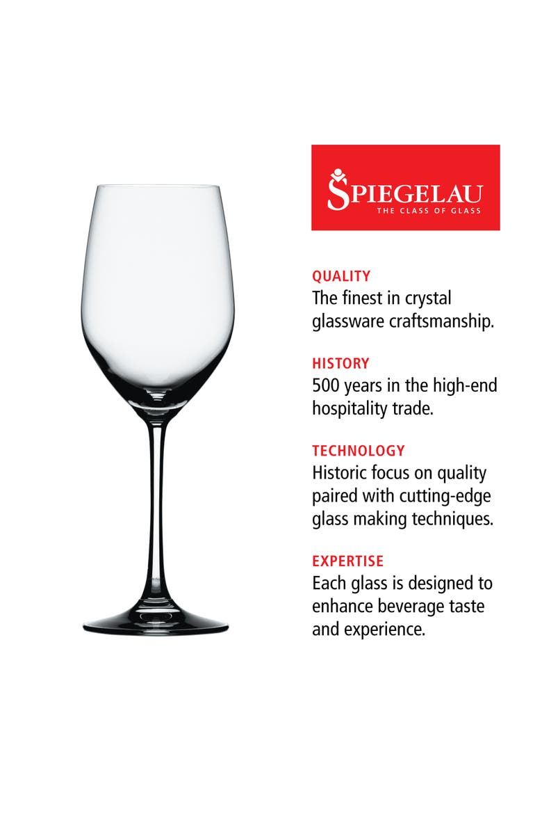 SPIEGELAU Vino Grande Red Wine Glass Set of 4, Alternate, color, Clear