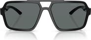 Prada Linea Rossa 59mm Polarized Pilot Sunglasses