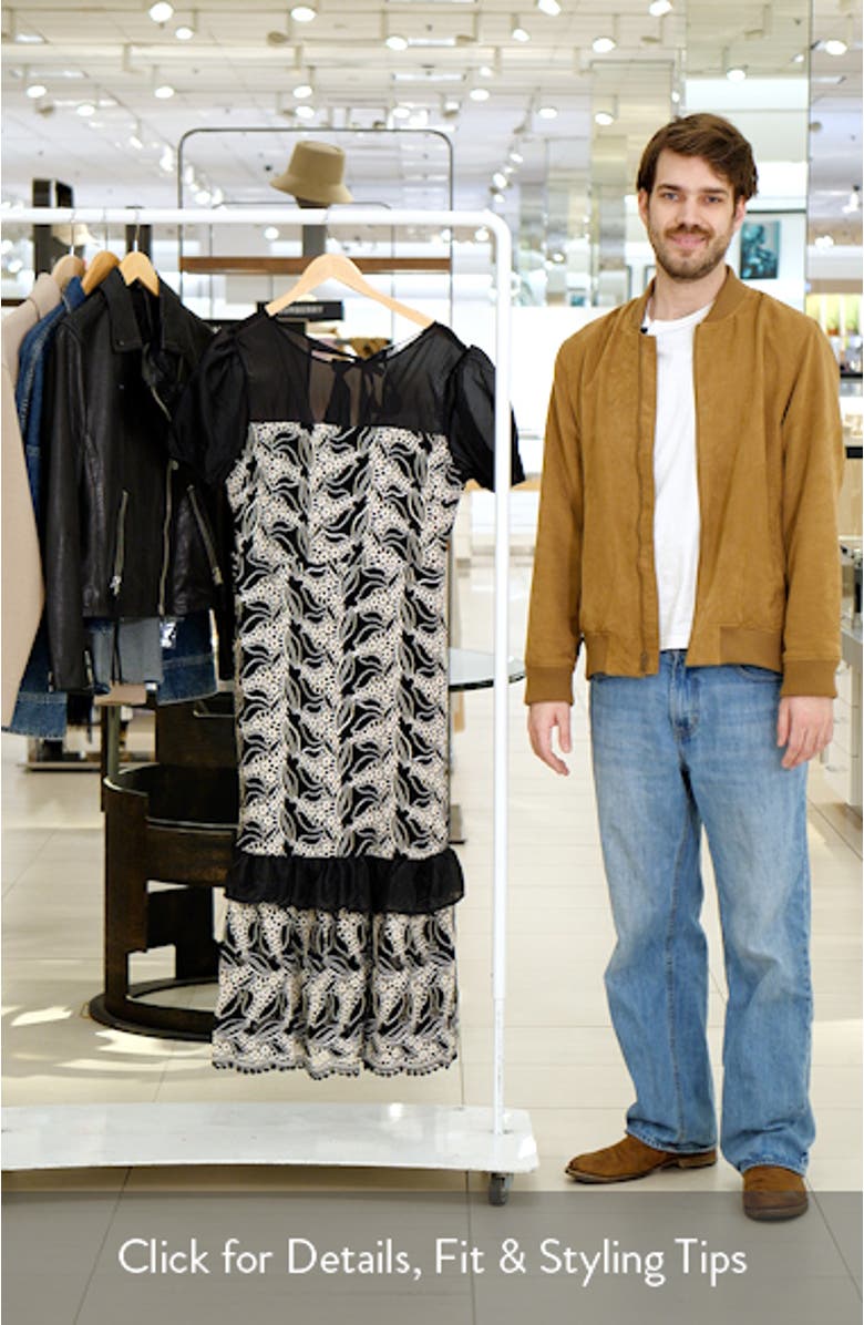 Peyton Puff Sleeve Midi Dress, sales video thumbnail