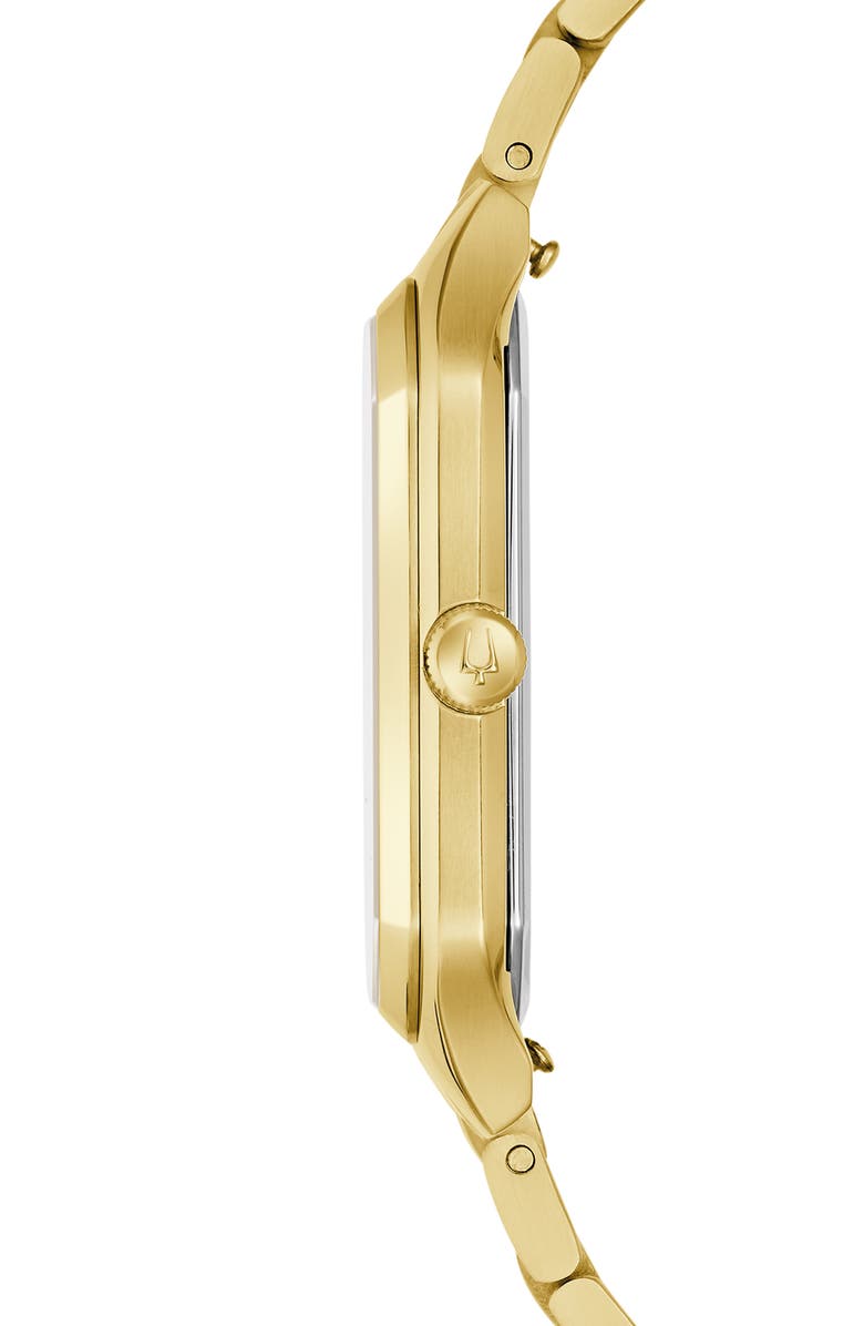 BULOVA Tony Bennett We Are All Here Goldtone Bracelet Watch, 32mm, Alternate, color, Gold-Tone