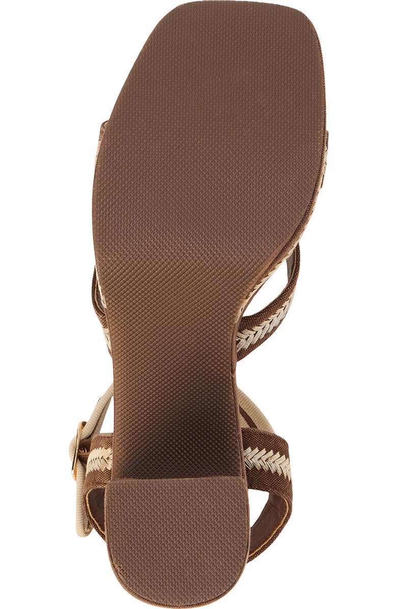 BEACH BY MATISSE Adelaide Ankle Strap Platform Sandal, Alternate, color, Chocolate