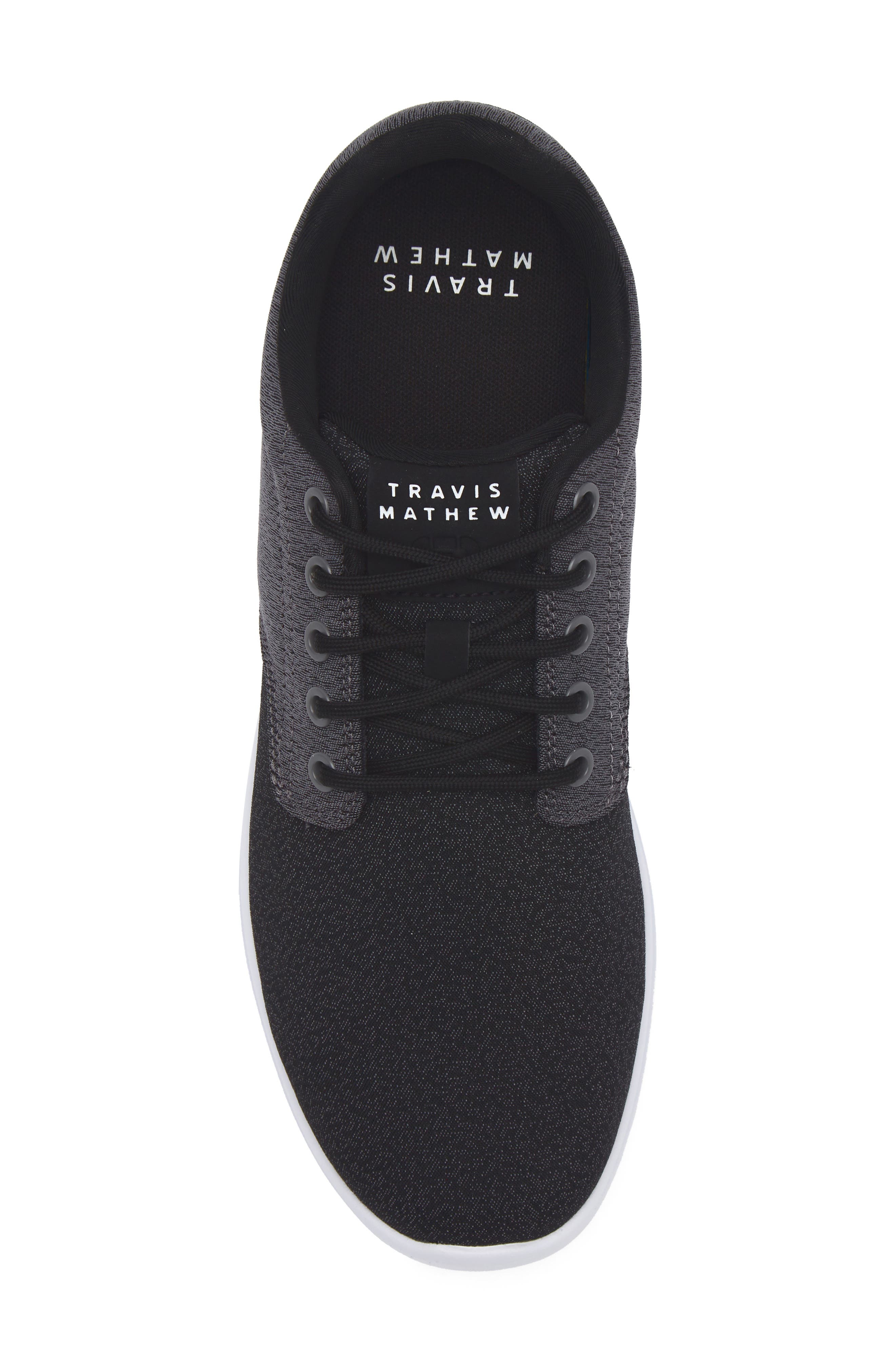 TravisMathew The Daily II Woven Sneaker, Alternate, color, Quiet Shade/ Black