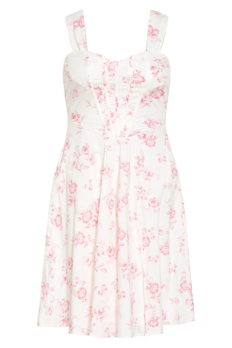 Marylou Print Sleeveless Midi Dress, Alternate, color, ETCHED ROSE