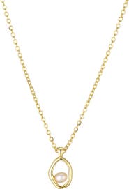st. Moran Freshwater Pearl Pendant Necklace