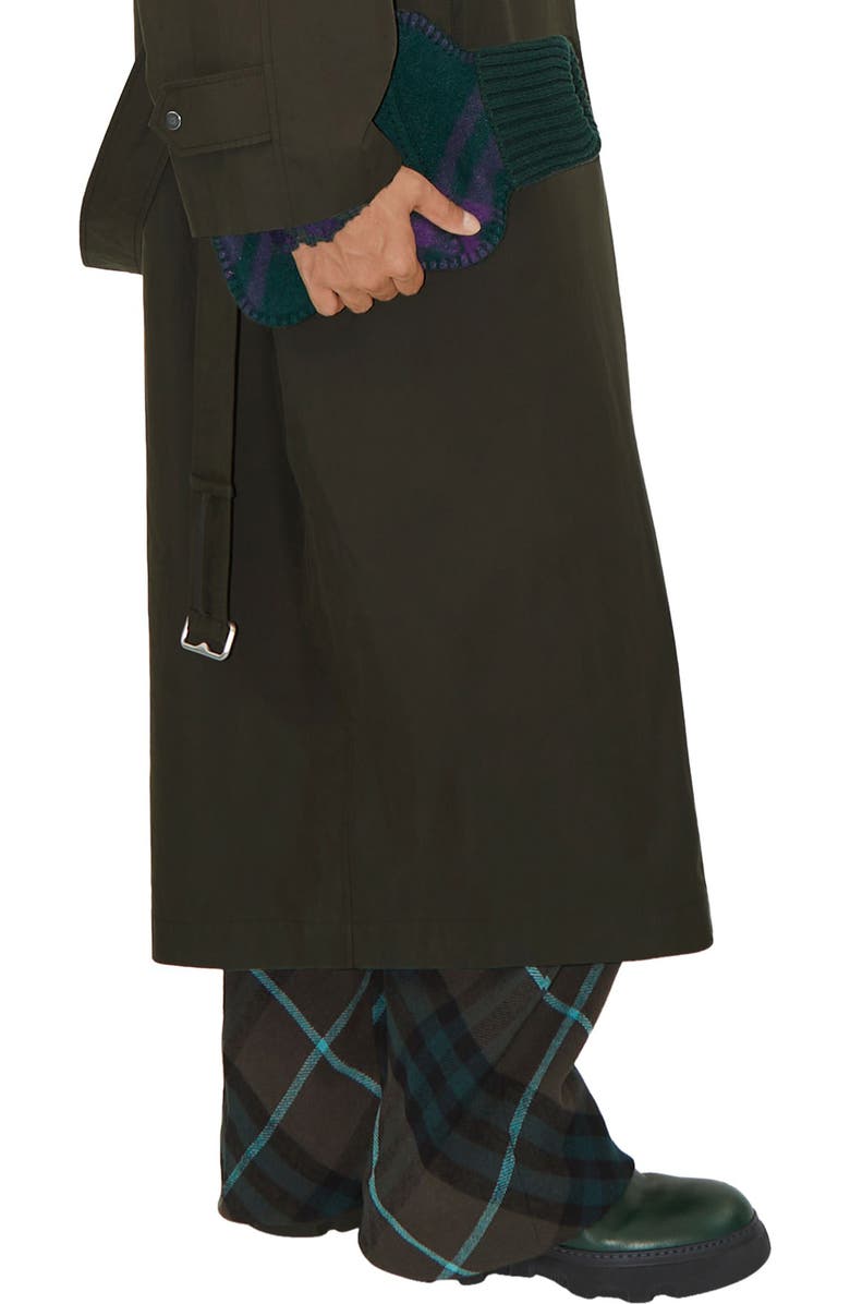 Burberry Gabriel Chelsea Boot, Alternate, color, Vine