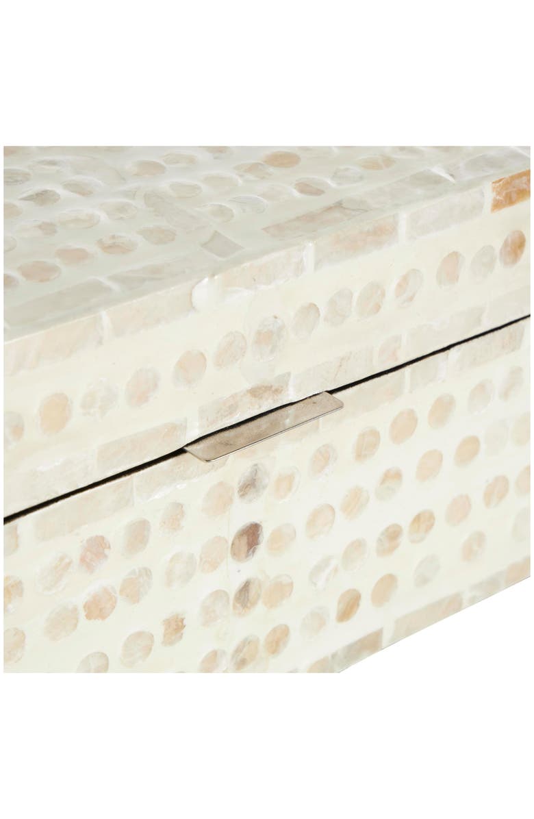 UMA Contemporary Set of 2 Decorative Mother of Pearl Boxes, Alternate, color, 
