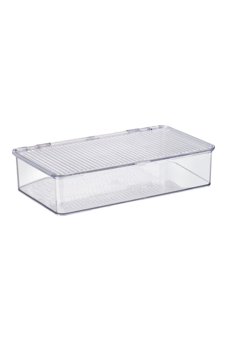 Pantry Storage Bin, Main, color, CLEAR