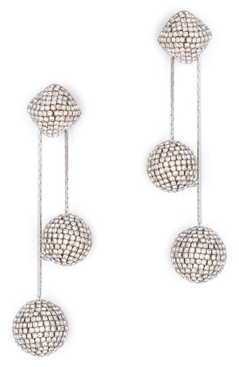 Taryn Crystal Drop Earrings