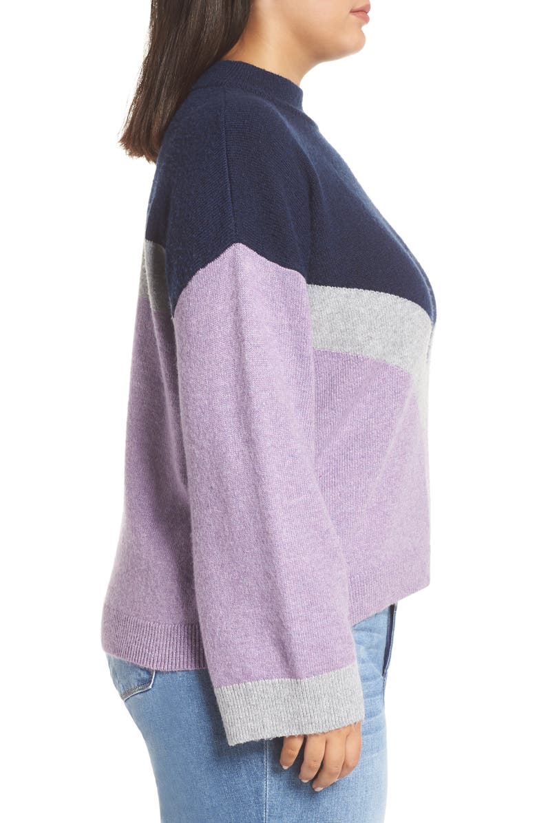 BP. Chevron Stripe Sweater, Alternate, color, 