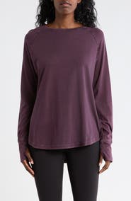 Z by Zella Vintage Wash Relaxed Long Sleeve 2.0 Tee