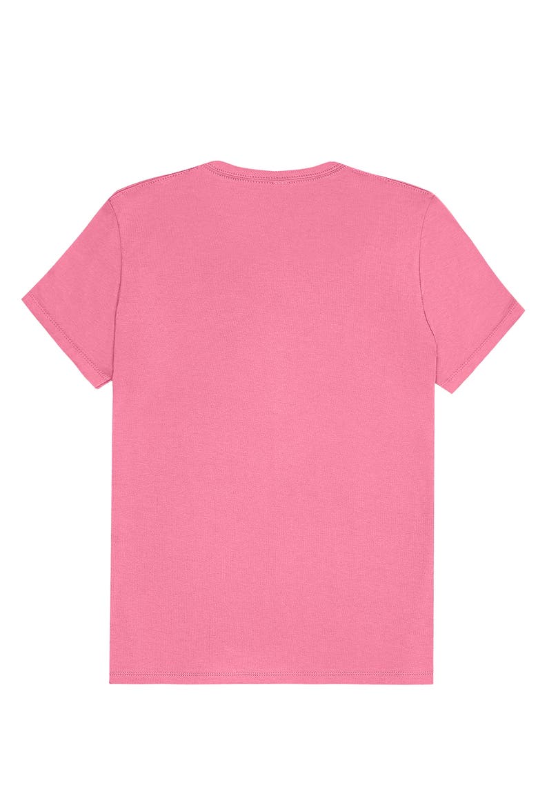 Womens Lil Star Lightweight Jersey Tee, Alternate, color, Charity Pink