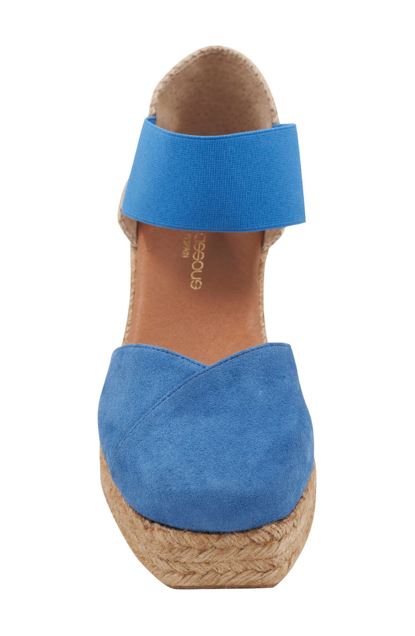 Pedra Espadrille Wedge, Alternate, color, FRENCH BLUE