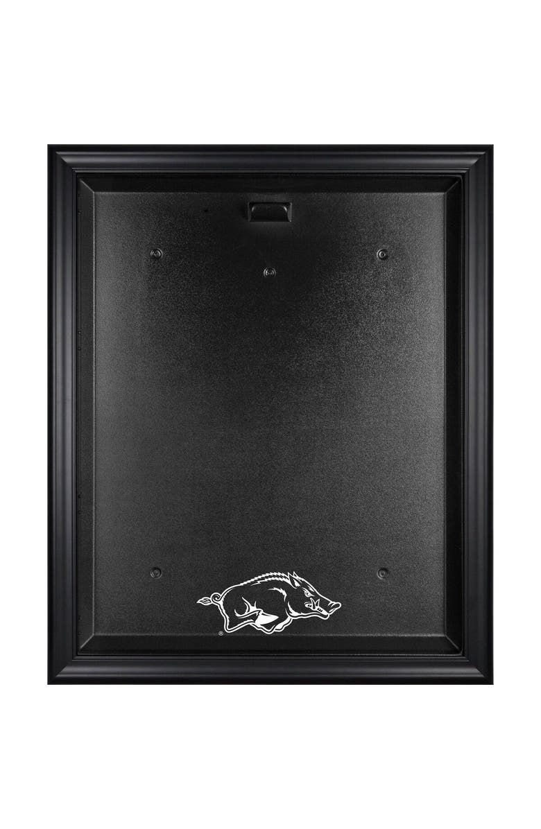 FANATICS AUTHENTIC Arkansas Razorbacks Black Framed Jersey Display Case, Main, color,